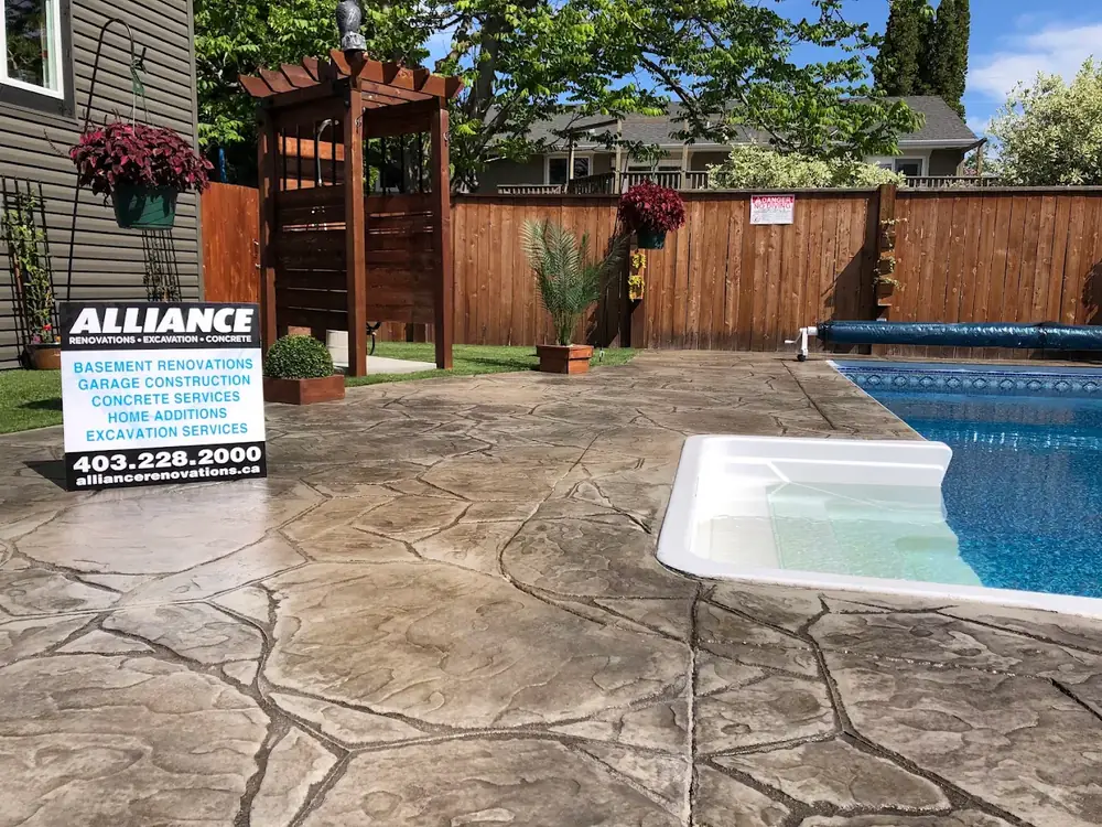 Concrete & Stamped Concrete by Alliance Renovations