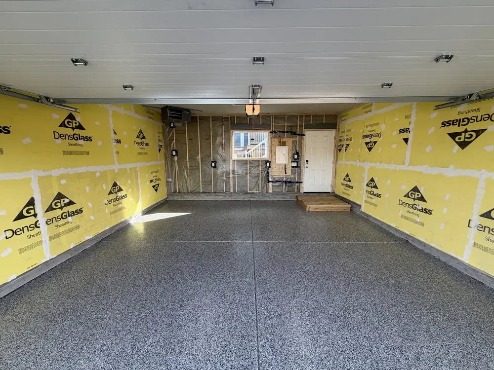 Garage Interior by Alliance Renovations