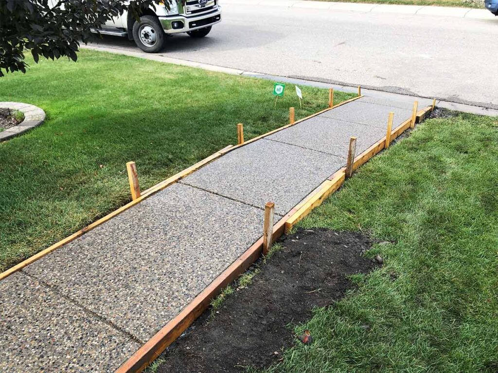 New walkout for suite