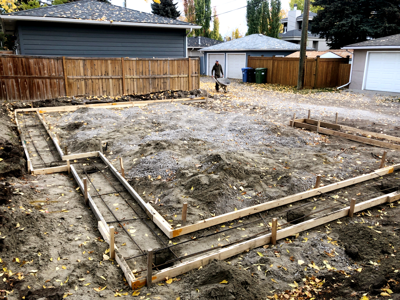 New footings