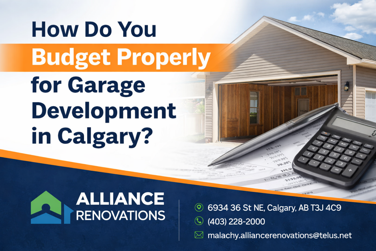 garage development in Calgary